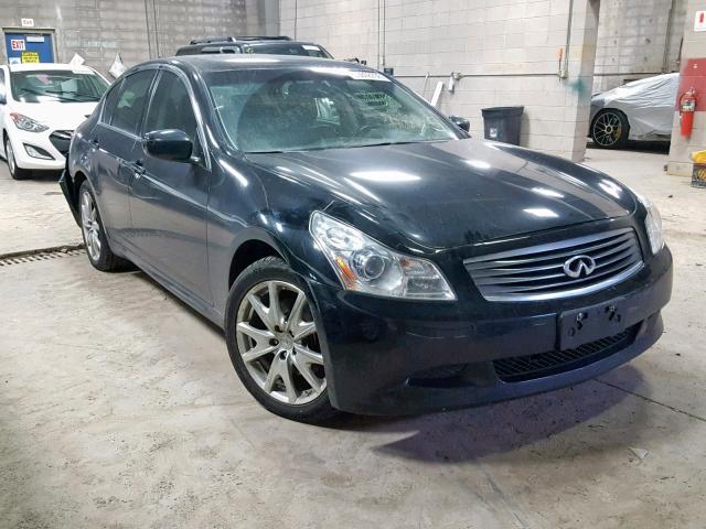 JNKCV61FX9M358313 - 2009 INFINITI G37 BLACK photo 1