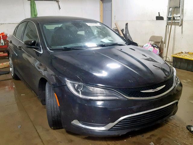 1C3CCCAB2FN580650 - 2015 CHRYSLER 200 LIMITE BLACK photo 1