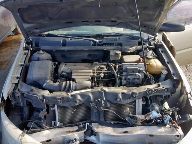 1G8AJ52F63Z144520 - 2003 SATURN ION LEVEL GOLD photo 7