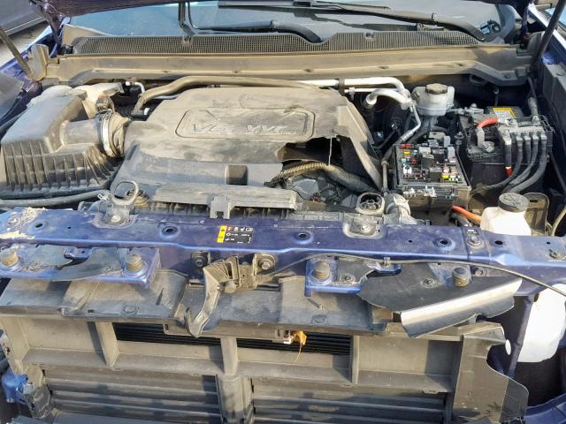 1GCGTCE38G1328779 - 2016 CHEVROLET COLORADO L BLUE photo 7