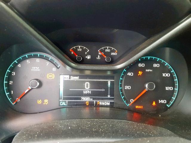 1GCGTCE38G1328779 - 2016 CHEVROLET COLORADO L BLUE photo 8