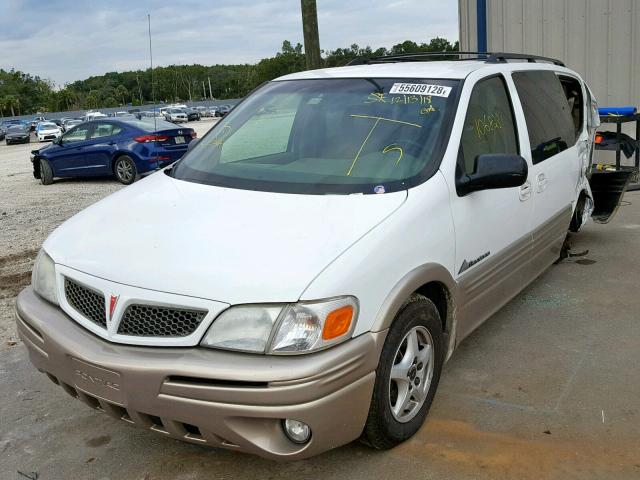 1GMDX03E02D234893 - 2002 PONTIAC MONTANA WHITE photo 2