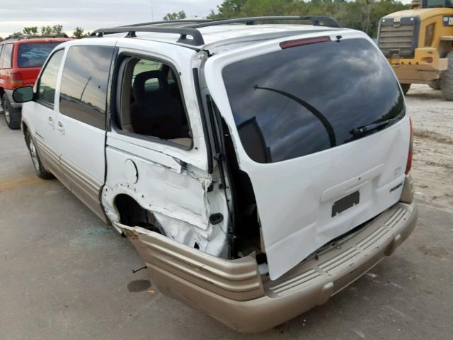 1GMDX03E02D234893 - 2002 PONTIAC MONTANA WHITE photo 3