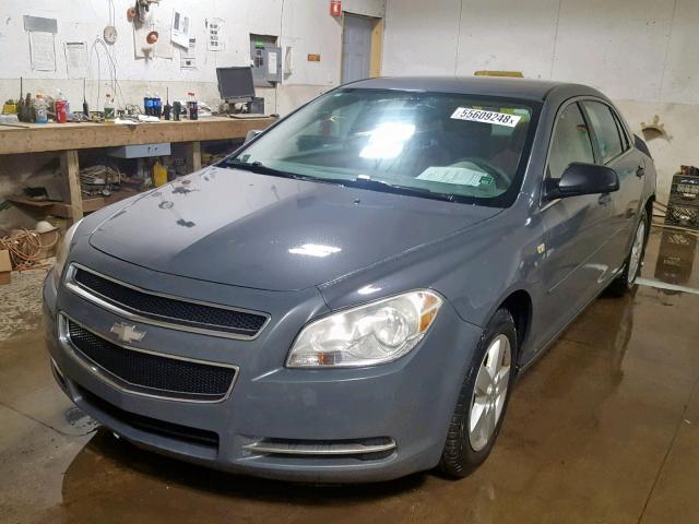 1G1ZG57B98F181687 - 2008 CHEVROLET MALIBU LS Boz foto 2