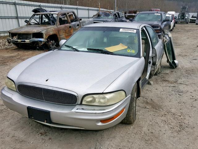 1G4CW54K824223222 - 2002 BUICK PARK AVENU SILVER photo 2