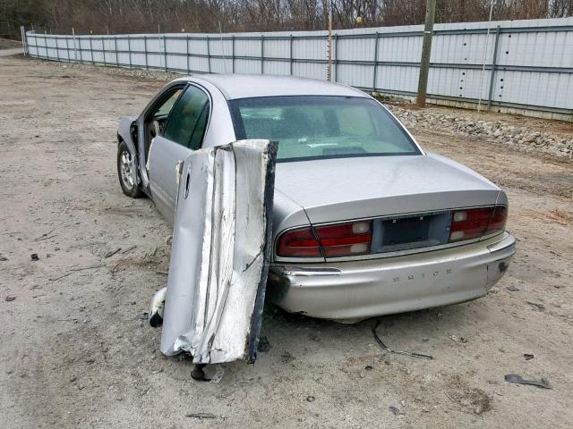 1G4CW54K824223222 - 2002 BUICK PARK AVENU SILVER photo 3