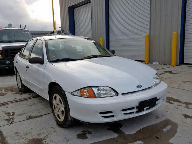 3G1JF5249YS152422 - 2000 CHEVROLET CAVALIER L WHITE photo 1