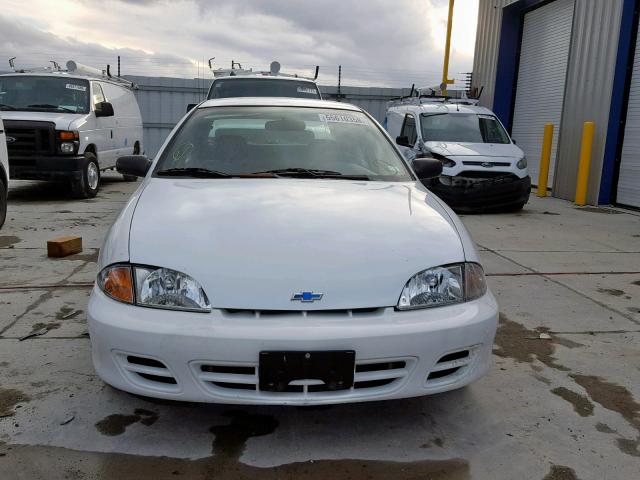 3G1JF5249YS152422 - 2000 CHEVROLET CAVALIER L WHITE photo 9