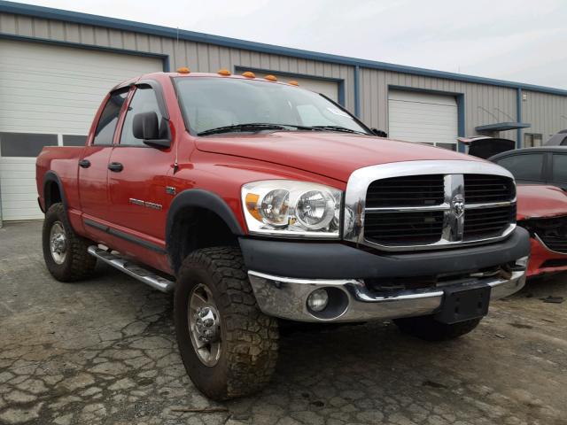 3D7KS28D98G206386 - 2008 DODGE RAM 2500 S RED photo 1