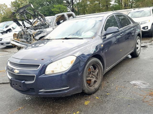 1G1ZH57B084249268 - 2008 CHEVROLET MALIBU 1LT 蓝色 照片 2