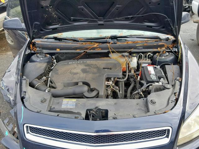 1G1ZH57B084249268 - 2008 CHEVROLET MALIBU 1LT 蓝色 照片 7