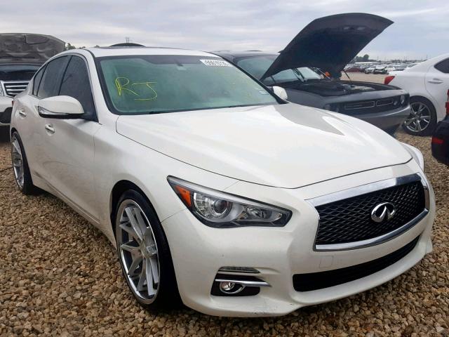 JN1BV7AP9FM341691 - 2015 INFINITI Q50 BASE WHITE photo 1