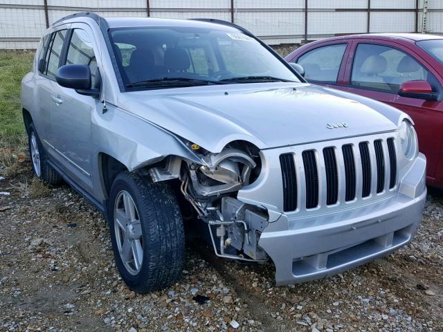1J4NT4FB2AD591675 - 2010 JEEP COMPASS SP SILVER photo 1