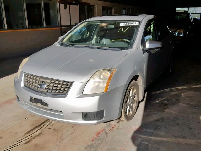 3N1AB61E67L614496 - 2007 NISSAN SENTRA 2.0 SILVER photo 2