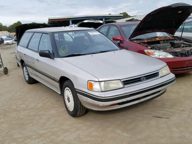 1F2BJ63C9LH943154 - 1990 SUBARU LEGACY L GRAY photo 1