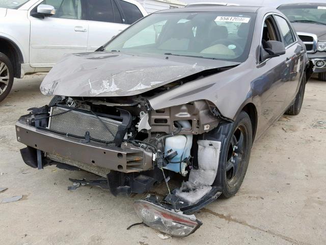 1G1ZA5EUXBF348880 - 2011 CHEVROLET MALIBU LS GRAY photo 2