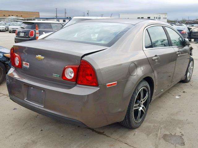 1G1ZA5EUXBF348880 - 2011 CHEVROLET MALIBU LS GRAY photo 4