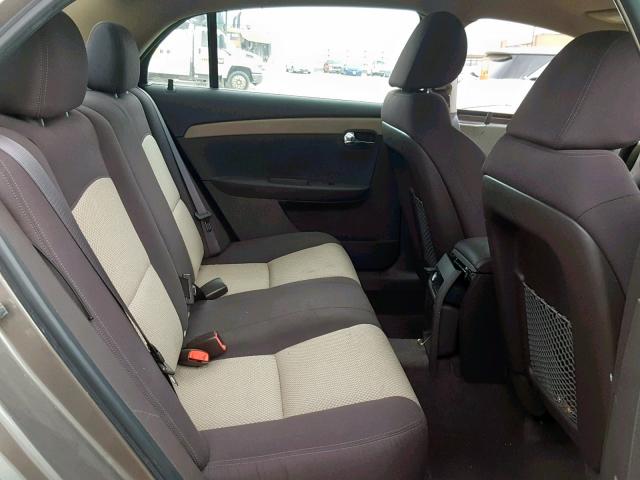 1G1ZA5EUXBF348880 - 2011 CHEVROLET MALIBU LS GRAY photo 6