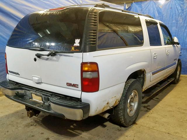 3GKFK16Z83G242491 - 2003 GMC YUKON XL K WHITE photo 4