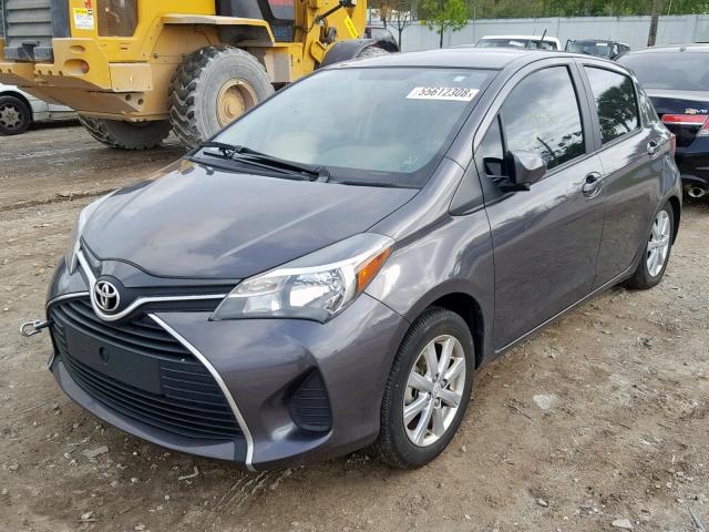 VNKKTUD30GA061470 - 2016 TOYOTA YARIS L BLACK photo 2