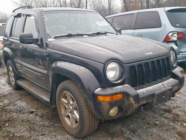 1J8GL58K03W568994 - 2003 JEEP LIBERTY LI BLACK photo 1