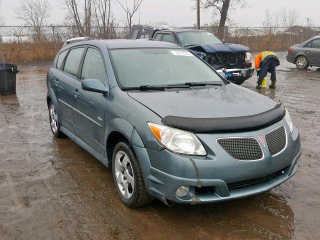 5Y2SL65838Z421946 - 2008 PONTIAC VIBE TEAL photo 1