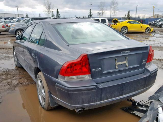 YY1RH592352440429 - 2005 VOLVO S60 2.5T CHARCOAL photo 3