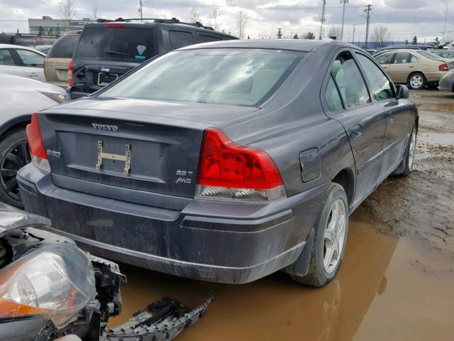 YY1RH592352440429 - 2005 VOLVO S60 2.5T CHARCOAL photo 4