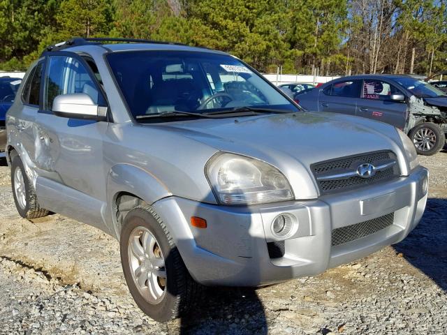 KM8JN12D57U544200 - 2007 HYUNDAI TUCSON SE SILVER photo 1