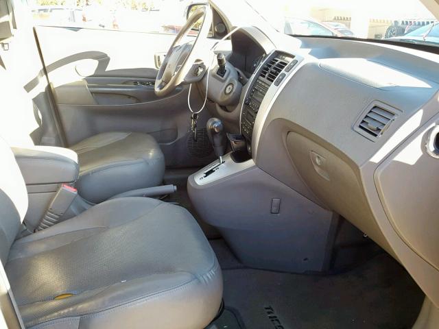 KM8JN12D57U544200 - 2007 HYUNDAI TUCSON SE SILVER photo 5