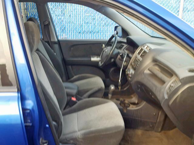 KNDJF723167292972 - 2006 KIA NEW SPORTA BLUE photo 5