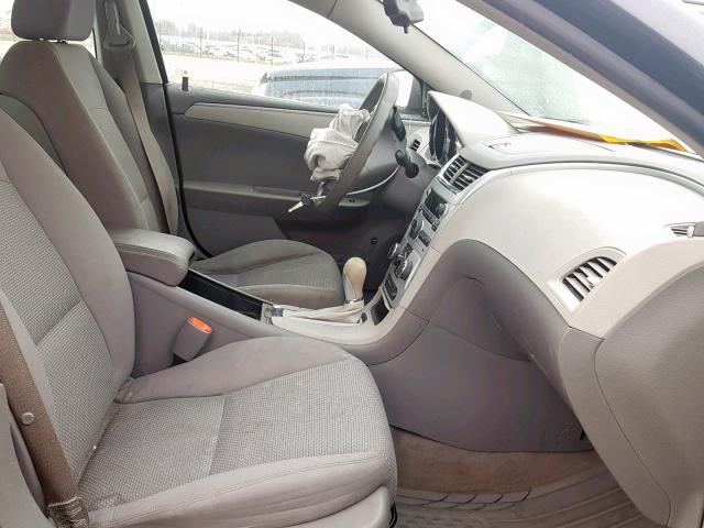 1G1ZH57B594243810 - 2009 CHEVROLET MALIBU 1LT BLACK photo 5