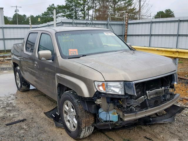 2HJYK16449H503483 - 2009 HONDA RIDGELINE BROWN photo 1