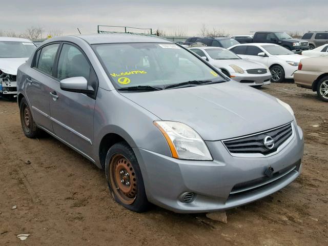 3N1AB6AP1BL664796 - 2011 NISSAN SENTRA 2.0 GRAY photo 1