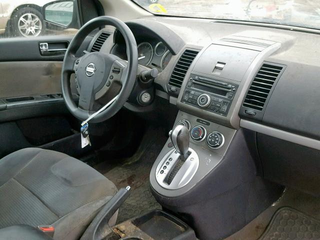 3N1AB6AP1BL664796 - 2011 NISSAN SENTRA 2.0 GRAY photo 9