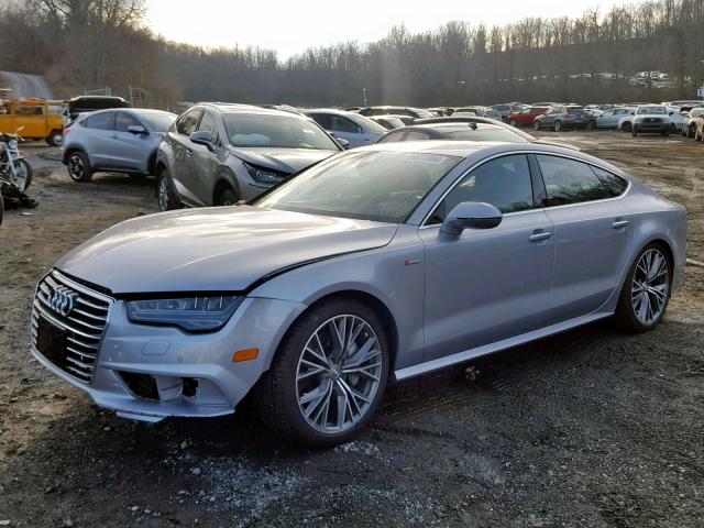 WAU2GAFC8GN080055 - 2016 AUDI A7 PRESTIG GRAY photo 2