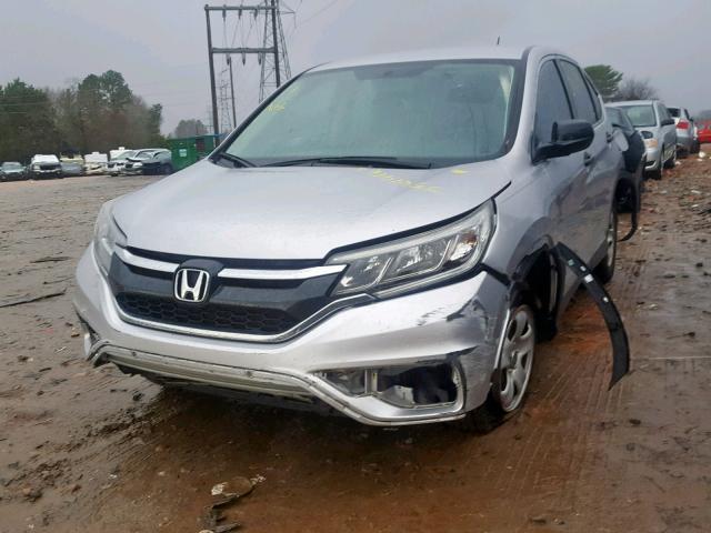 2HKRM3H34GH507587 - 2016 HONDA CR-V LX SILVER photo 2