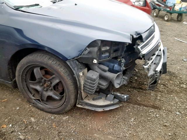1G1ZG57BX94173398 - 2009 CHEVROLET MALIBU LS 蓝色 照片 9