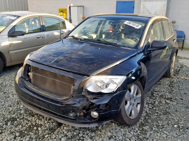 1B3HB48CX7D297267 - 2007 DODGE CALIBER SX BLACK photo 2