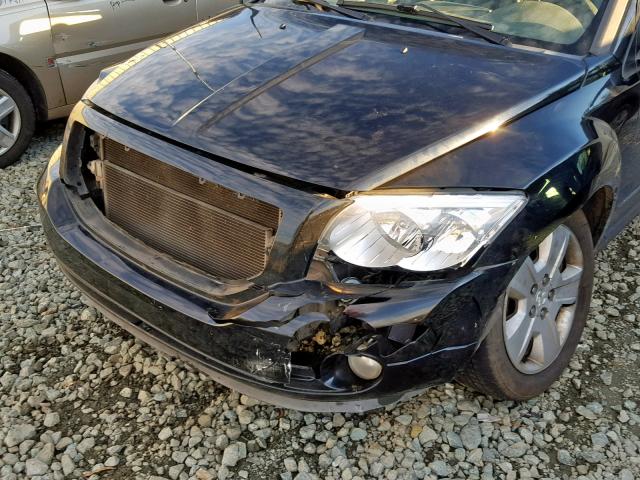 1B3HB48CX7D297267 - 2007 DODGE CALIBER SX BLACK photo 9