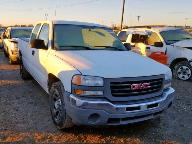 1GTEC19X06Z227826 - 2006 GMC NEW SIERRA WHITE photo 1