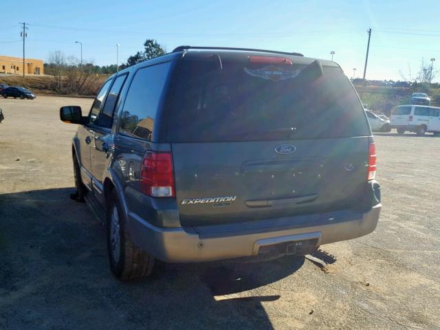 1FMFU17L73LB31266 - 2003 FORD EXPEDITION GREEN photo 3