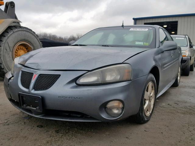 2G2WP522051342873 - 2005 PONTIAC GRAND PRIX BLUE photo 2