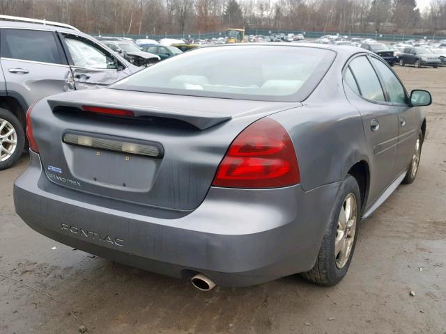 2G2WP522051342873 - 2005 PONTIAC GRAND PRIX BLUE photo 4