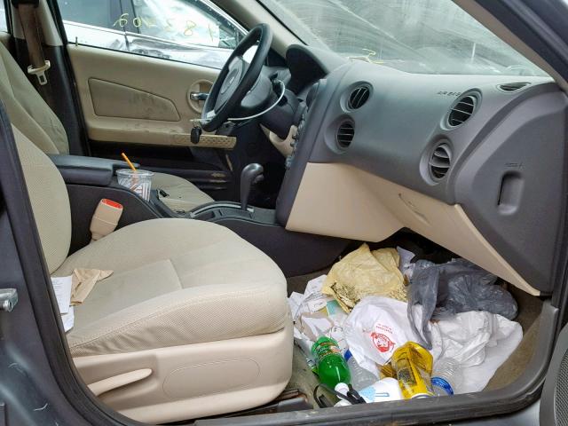 2G2WP522051342873 - 2005 PONTIAC GRAND PRIX BLUE photo 5