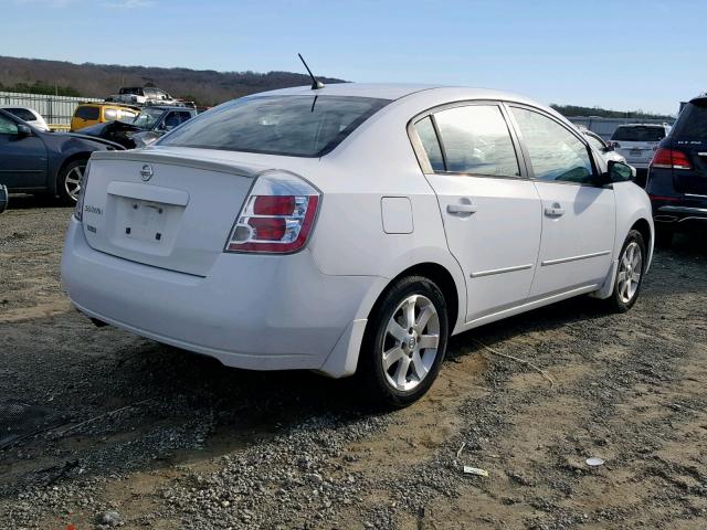 3N1AB61E68L657687 - 2008 NISSAN SENTRA 2.0 WHITE photo 4