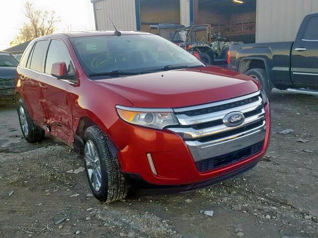 2FMDK3KC5BBA09424 - 2011 FORD EDGE LIMIT RED photo 1