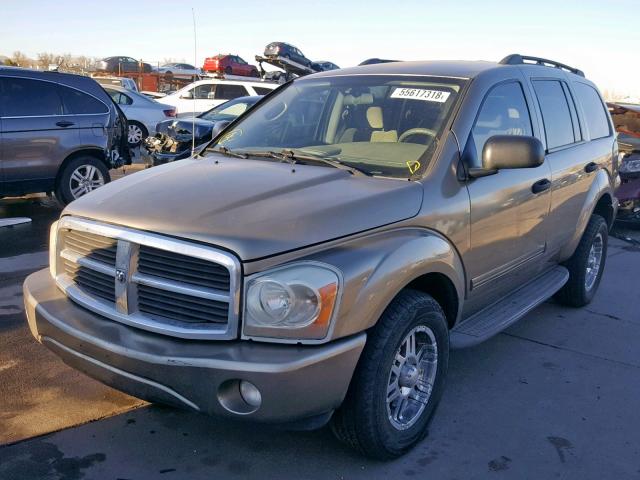 1D4HB48DX4F236446 - 2004 DODGE DURANGO SL GOLD photo 2