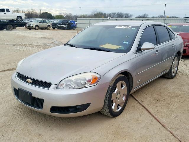 2G1WD58C381326295 - 2008 CHEVROLET IMPALA SUP Күміс фото 2