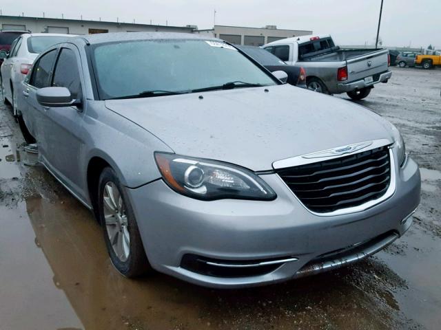 1C3CCBBB9DN515218 - 2013 CHRYSLER 200 TOURIN GRAY photo 1